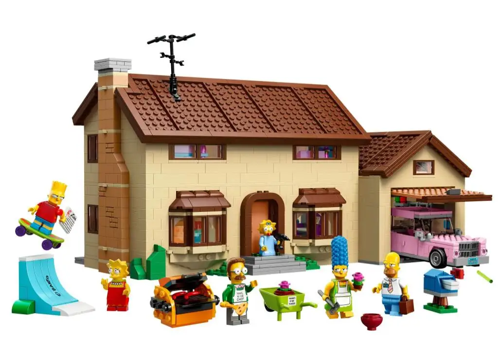 

2523pcs In Stock 71006 house A house building block toy