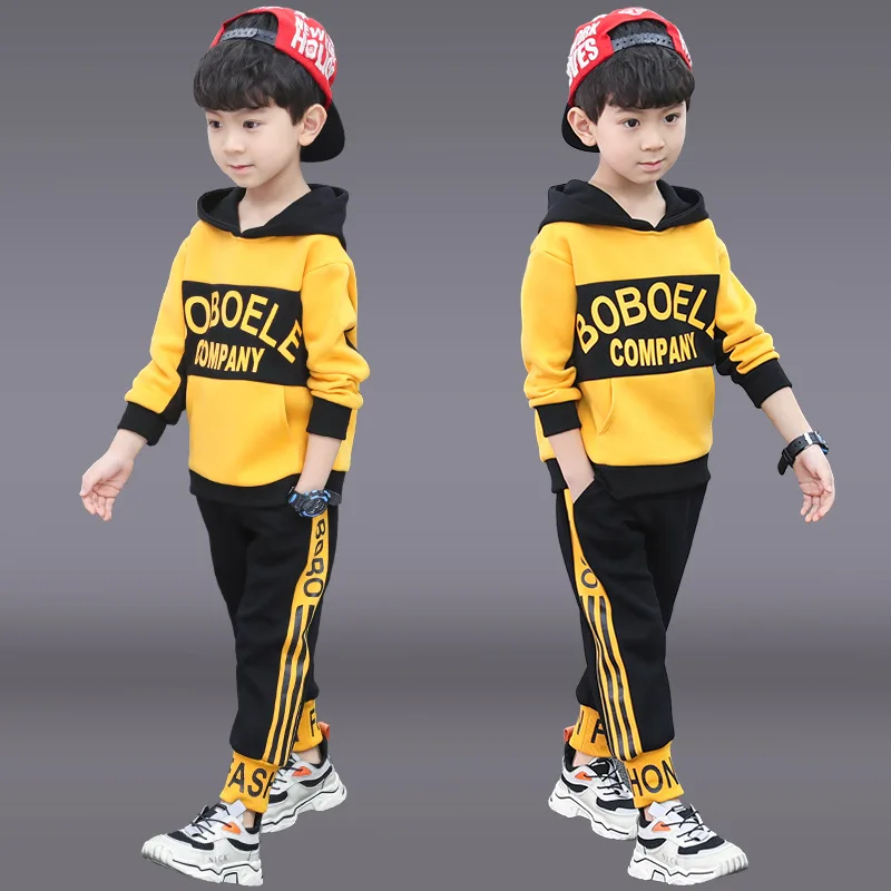 

Children's clothing boys autumn suits 2020 new children's autumn middle-aged children's autumn handsome clothes spring and autum