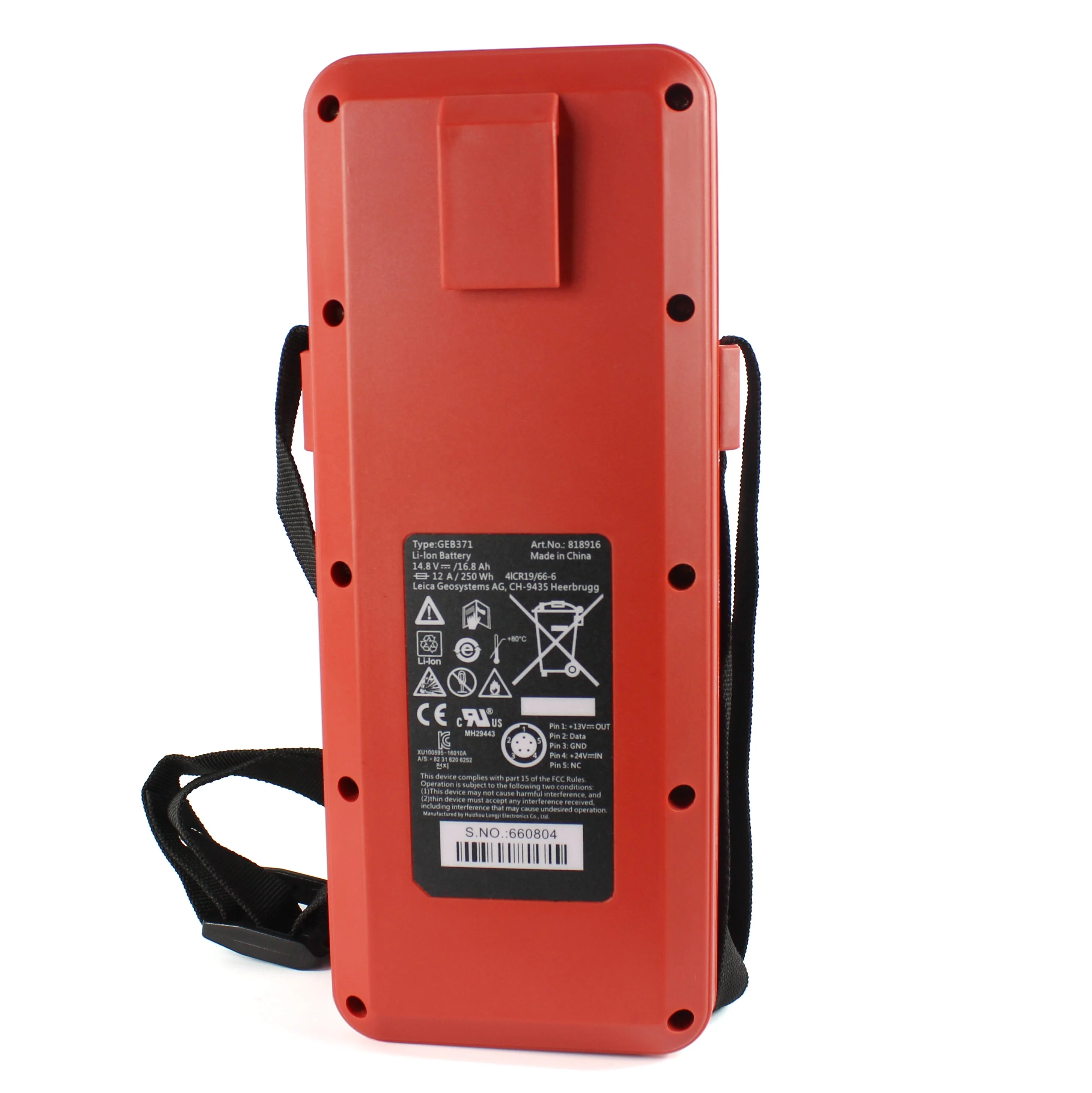 

External Power Battery for Lei ca Total Station and GPS Radio Battery GEB371
