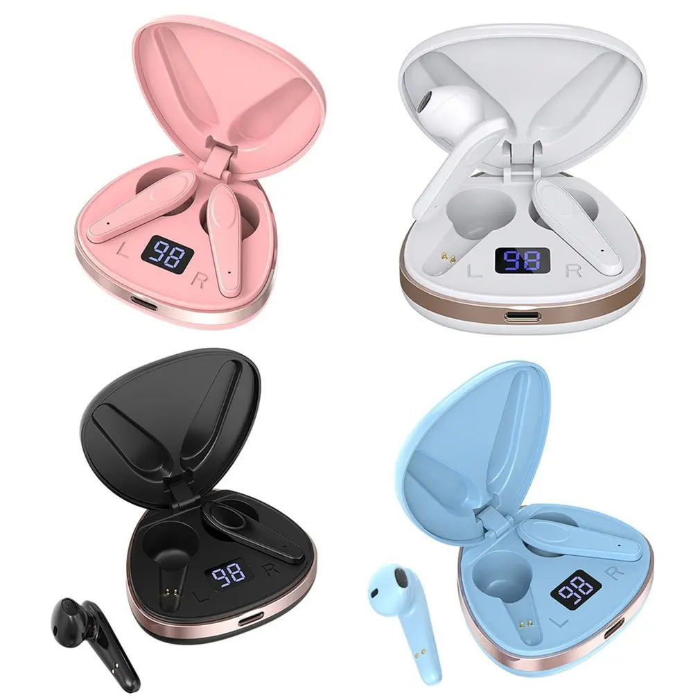 

Wireless Headphones Gamer TWS Sports Earbuds HIFI HD Sound In-ear Stereo Bluetooth-compatible Gaming Earphone With Microphone