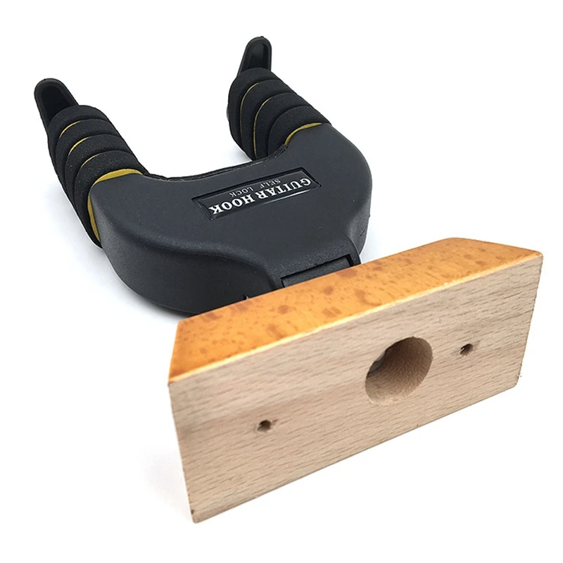 2 шт Автоматическая блокировка гитары настенное крепление миниатюрная гитара