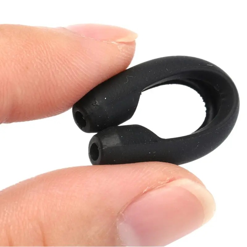 

Temple Hook Tip Eyeglass / Glasses / Spectacles Ear Grip Anti Slip, Black