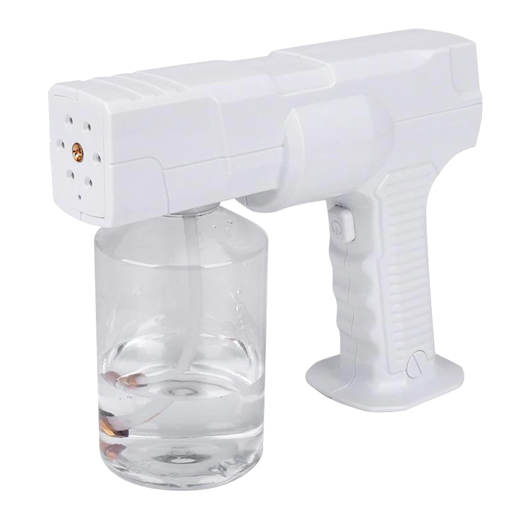 

Upgraded Nano Steam Gun, Handle Ultra Fine Sprayer with Blue Light for Clothes,Vehicle,Office, Home, Hair Care