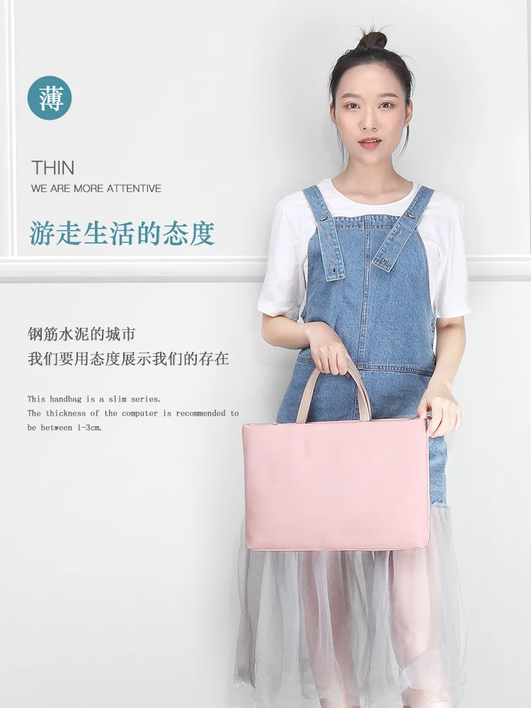 Notebook Handbag Laptop Bag 15.6-Inch Portable Laptop Bag Portable Crossbody Dual-Use bags for women  bag for women