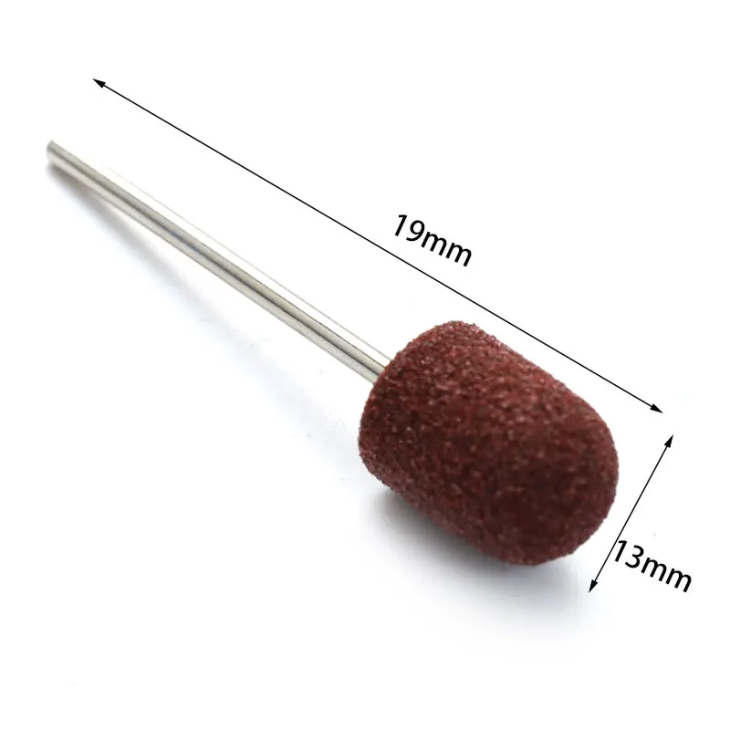 

10pcs Sanding bands Block Cap Professional Nail Caps Electric Nail Drill bits