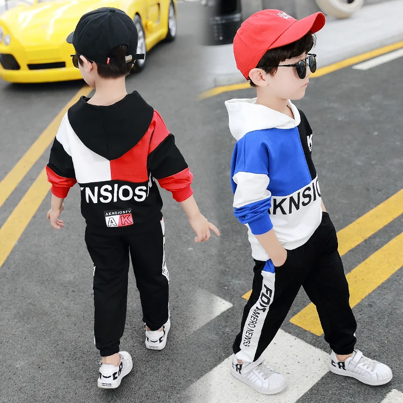 Одежда для мальчиков детский эксклюзивный комплект одежды толстовка с капюшоном