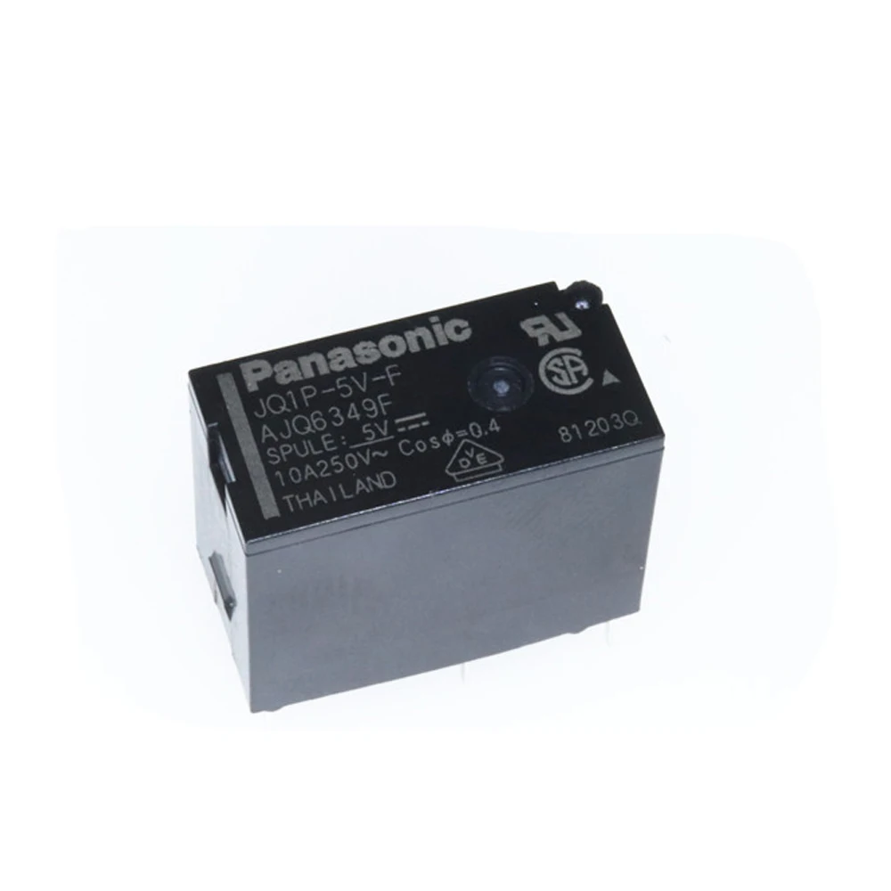 

Relay DIP5 JQ1P- 5V 12V 24V -F AJQ6349F 6341F 6342F ALQ105 ALQ112 ALQ124 10A