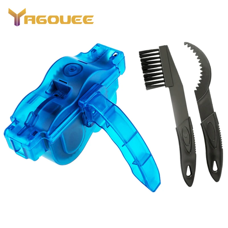 

Bicycle Chain Cleaner Cycling Chain Hand Shank Brushes Bike Mountain Bicycle Chain Brushes Scrubber Tool Accessories Brushes