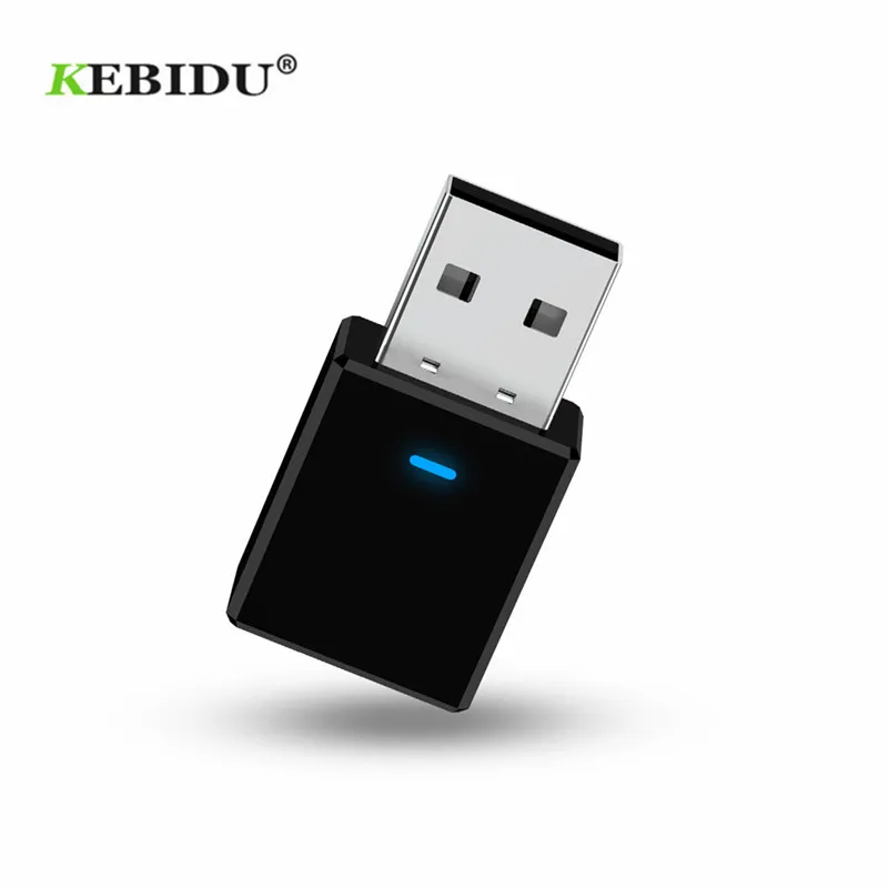 KEBIDU USB Bluetooth AUX аудио адаптер мини 5 0 приемник передатчик 3 мм разъем для ТВ ПК