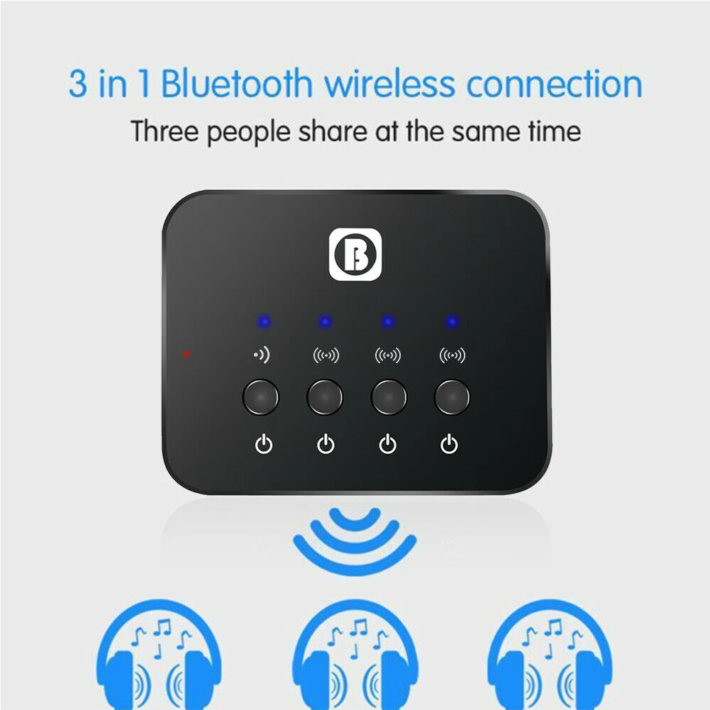 HIFI сплиттер многоточечный стерео музыка длинный диапазон беспроводной приемник