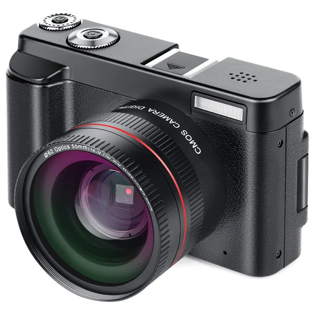 

Vlog 1080P Full HD Digital Video Mini Camera 24MP 16X Digital Zoom WiFi Face Detection Anti-Shake Professional HD Camera