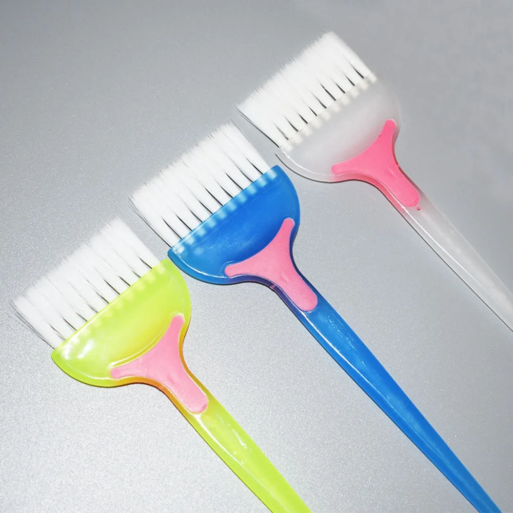 Щетка для отбеливания волос щетка горячего окрашивания белого мягкого меха