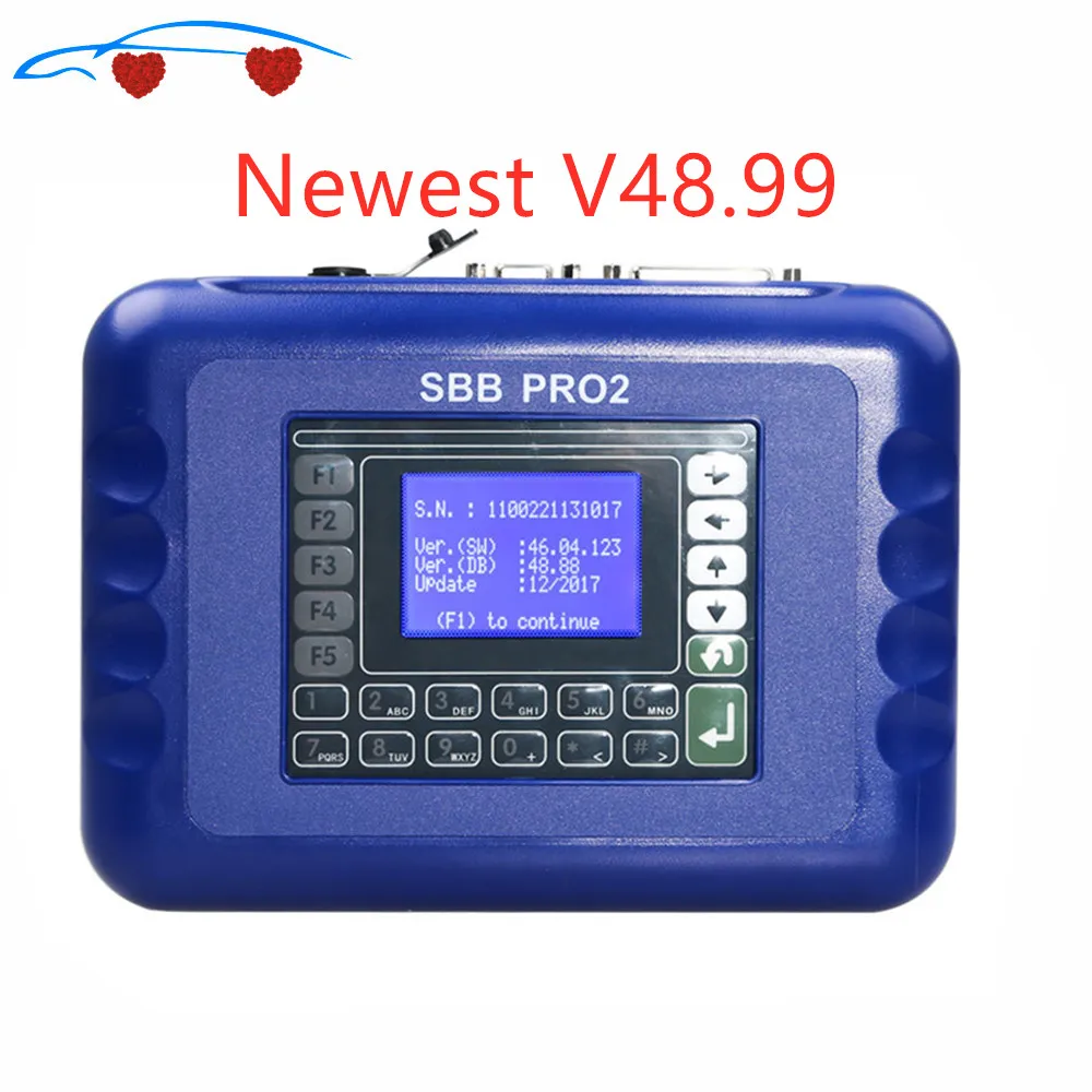Новое поступление автомобильный совместимый программатор ключей V48.99 SBB Pro Прямая