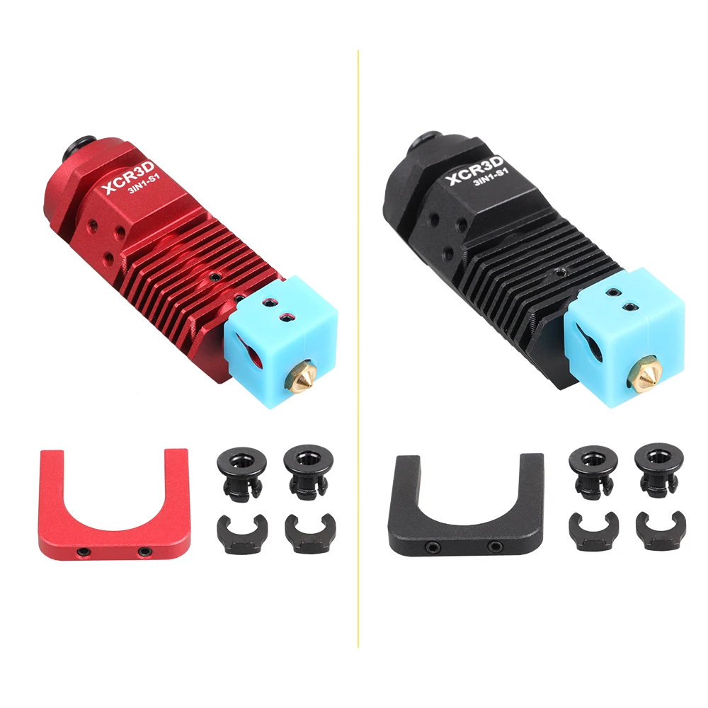 3DSWAY 3D принтеры Запчасти 3 в 1 из Hotend комплект переключение Цвет 0 4/1 75 мм нити J head