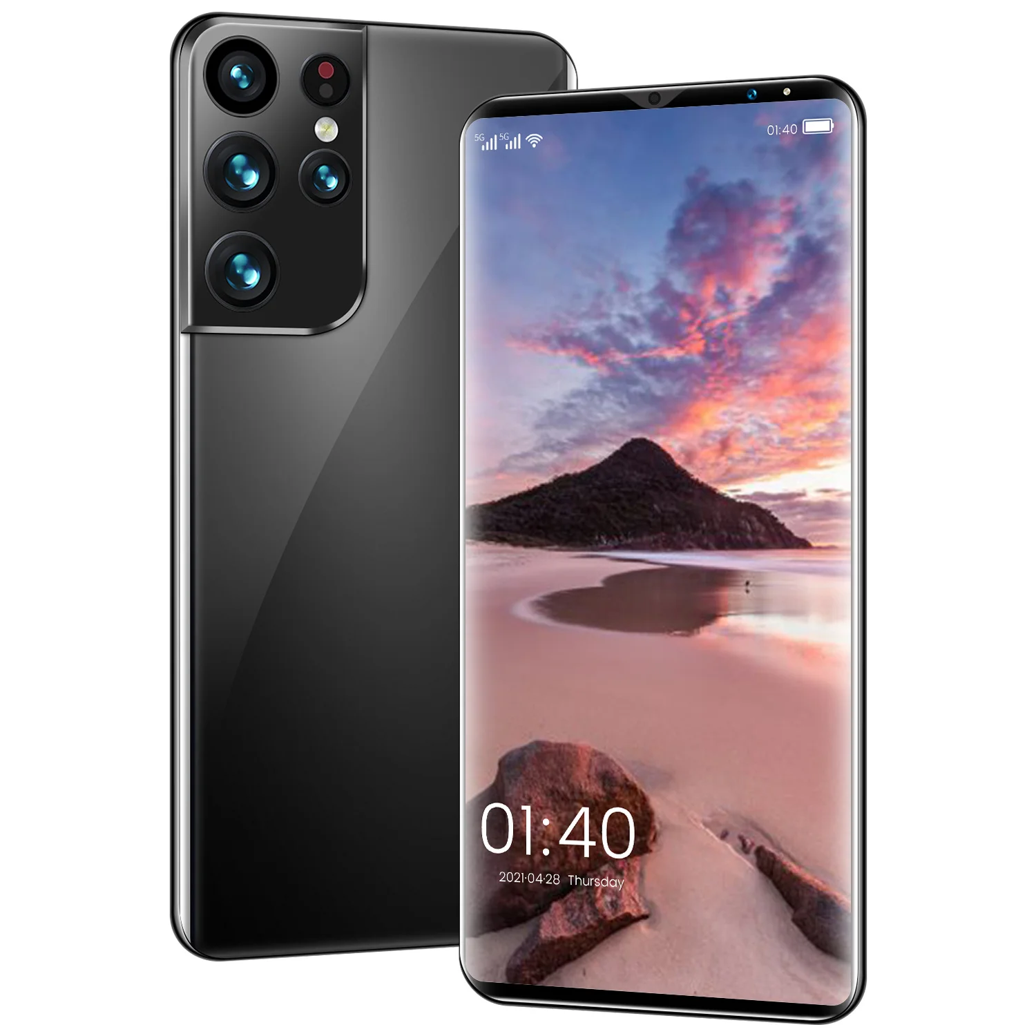 

S28 Pro+ 5G SmartPhone 6.1 Inch 6000mAh 32+64MP Deca Core Phone 12+512GB Face Unlock Dual SIM Android 11 Mobile Phone