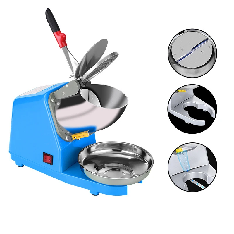 Ice Crusher Snow Cone Maker For Home And Commerical Use