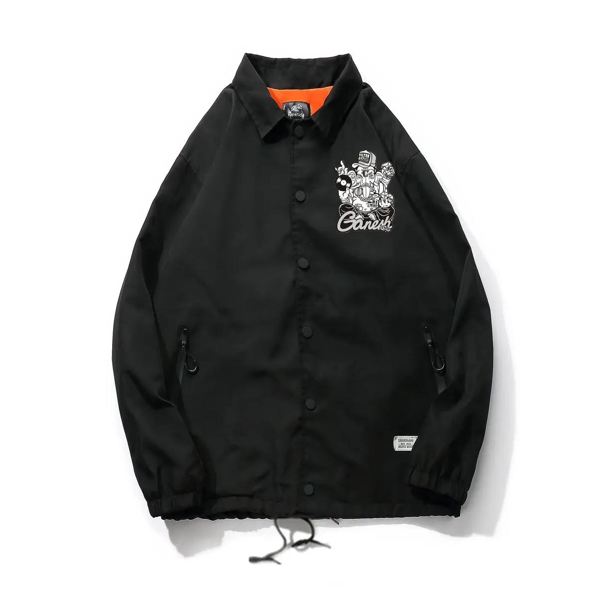 

Long Printed Hip Hop Trench Oversize Coat Men Punk Cardigan Trench Coat Men Streetwear Mens Long Tracksuit Windbreaker II50FY