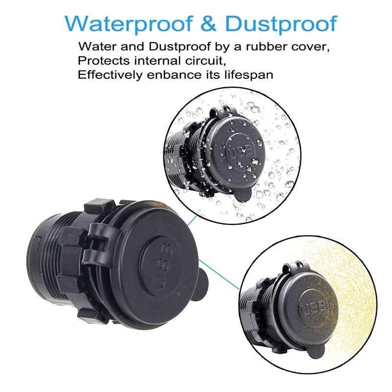 Зарядное устройство с двумя USB-портами а адаптер для быстрой зарядки