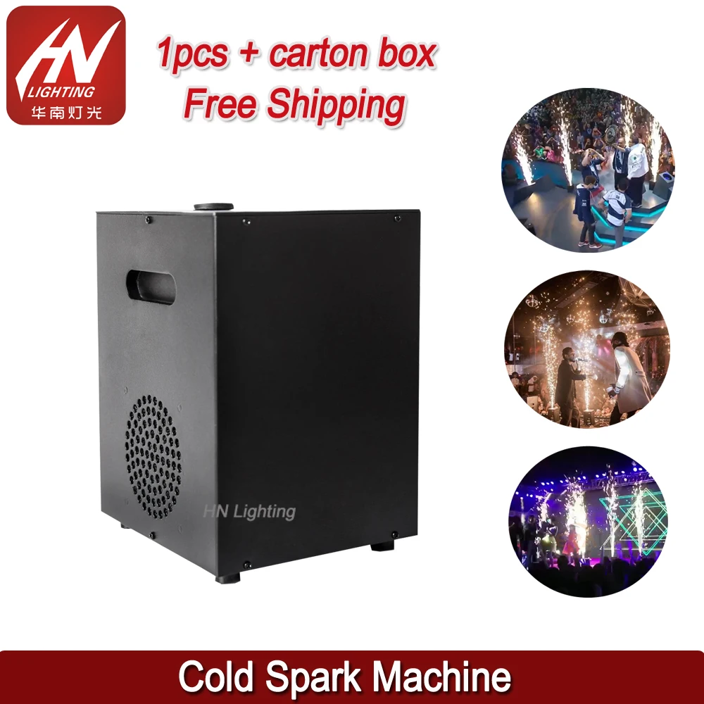 DMX Электрический холодный фейерверк Свадьба машина фонтан машина|Эффект