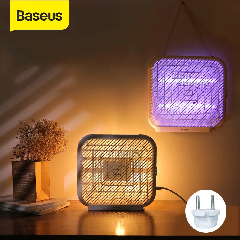 Baseus москитная ловушка светодиодный светильник лампа насекомые летающие