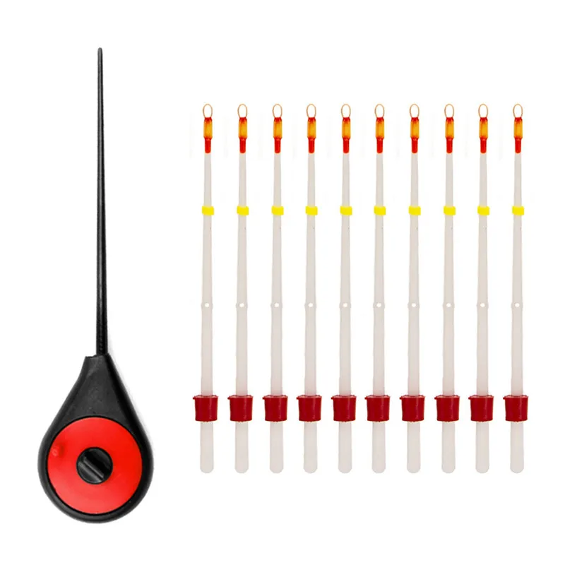 HFB-18 10pcs-13cm 10 шт. мини-зимняя удочка для подледной рыбалки, зимняя удочка для рыболовные принадлежности PESCA Pehce, инструмент для спорта на открытом воздухе - Цвет: HFB-18 10pcs-13cm