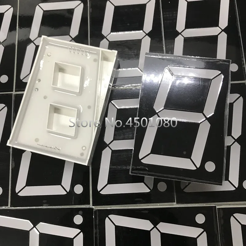 10 шт./лот 1 бит цифровая трубка 2 3 дюйма красный светодиод общий катод 7-сегментный