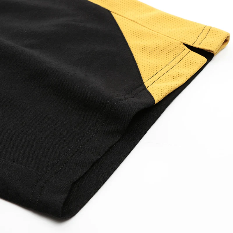 

2021 Summer Men's Mesh Patchwork Shorts Casual Gyms Workout Jogging Shorts Drawstring Men Shorts Brand Breathable Sports Shorts