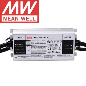 Mean Well XLG-100-H-A IP67 Metal Case Street/Skyscraper/F loodlight  lighting meanwell 1750-2780mA/27-56V/ 100W  LED Driver