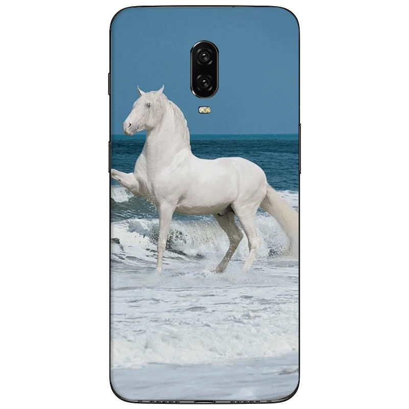 Mobile Cell Phone Case TPU for OnePlus 5 5T 6 6T 7 7T Pro Cover Cute beauty horse | Мобильные телефоны и аксессуары