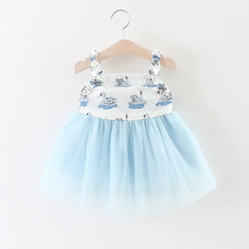 Платья для малышей от «меларио» Новая весенне-летняя модная детская одежда в полоску для детей от 0 до 2 лет милые хлопковые платья с принтом для маленьких девочек