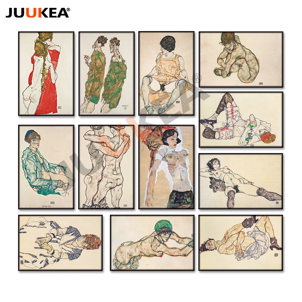 12 шт. эскиз на холсте с изображением тела|Рисование и каллиграфия| |