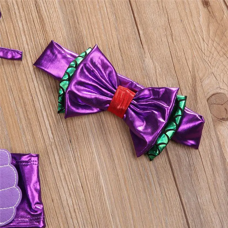 2020 детский купальник Русалочки для маленьких девочек купальный костюм танкини