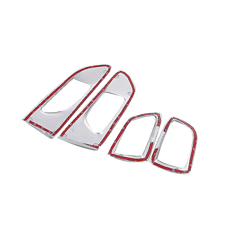 

4 PCS Car Chrome Inner Door Handle Decorative Frame Door Bowl Trim Stickers For Subaru XV 2012-2017 Car Interior Accessories
