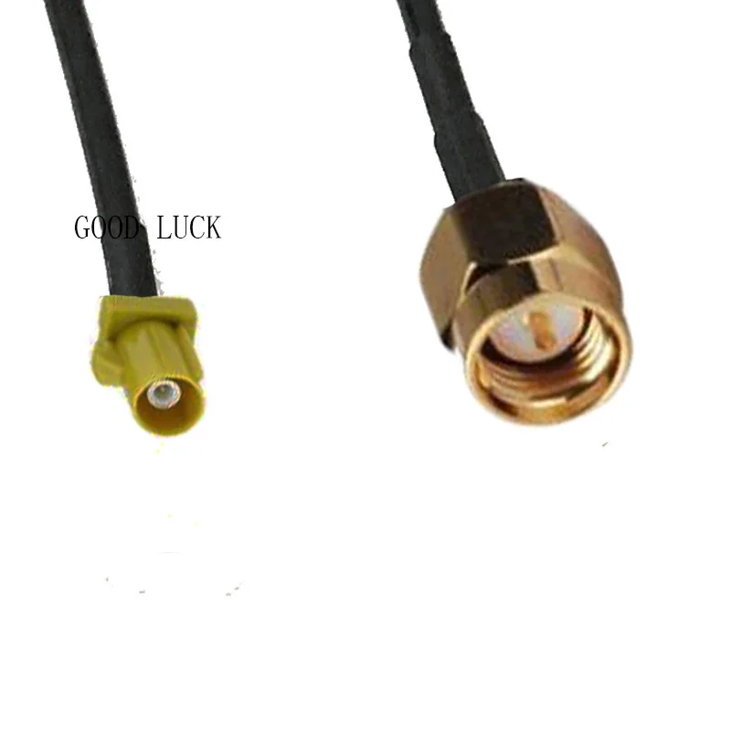 10 шт. Fakra K SMB SMA Мужской Для gps радио антенна Удлинительный кабель 50ohm 10/15/20/30/50 см