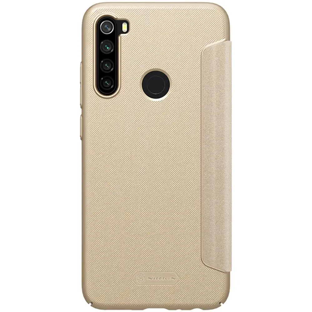 Чехол NILLKIN для Xiaomi Redmi Note 8 блестящий роскошный кожаный чехол книжка чехол|Бамперы|