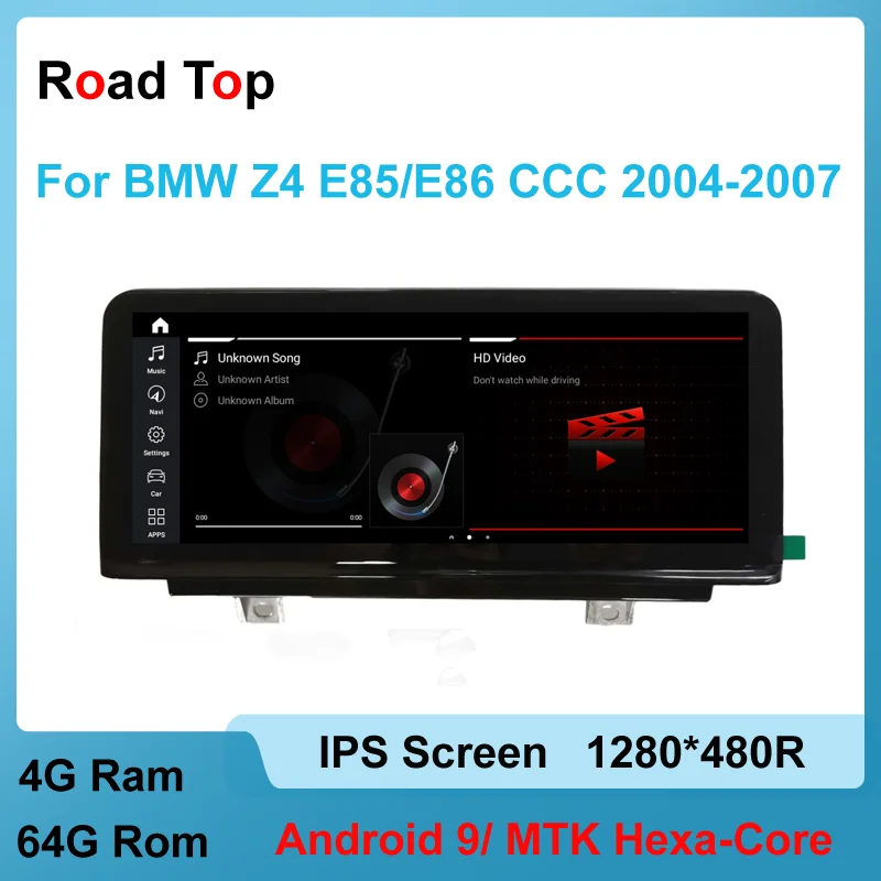 10 25 ”Android 9 стерео головное устройство для BMW Z4 E85/E86 CCC 2004 2007 с CarPlay авто GPS навигация