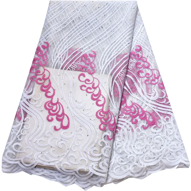 Французская кружевная ткань 2019 Высокое качество Тюль африканская с вышивкой