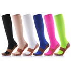 Компрессионные носки, лучшие Градуированные спортивные носки для мужчин и женщин, мужские носки для бега, путешествий, повышения стамины, улучшения циркуляции и восстановления