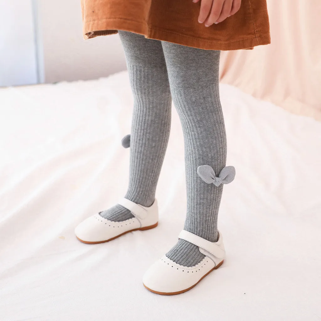 Мягкие хлопковые носки с бантиком для маленьких девочек Милые гольфы принцесс