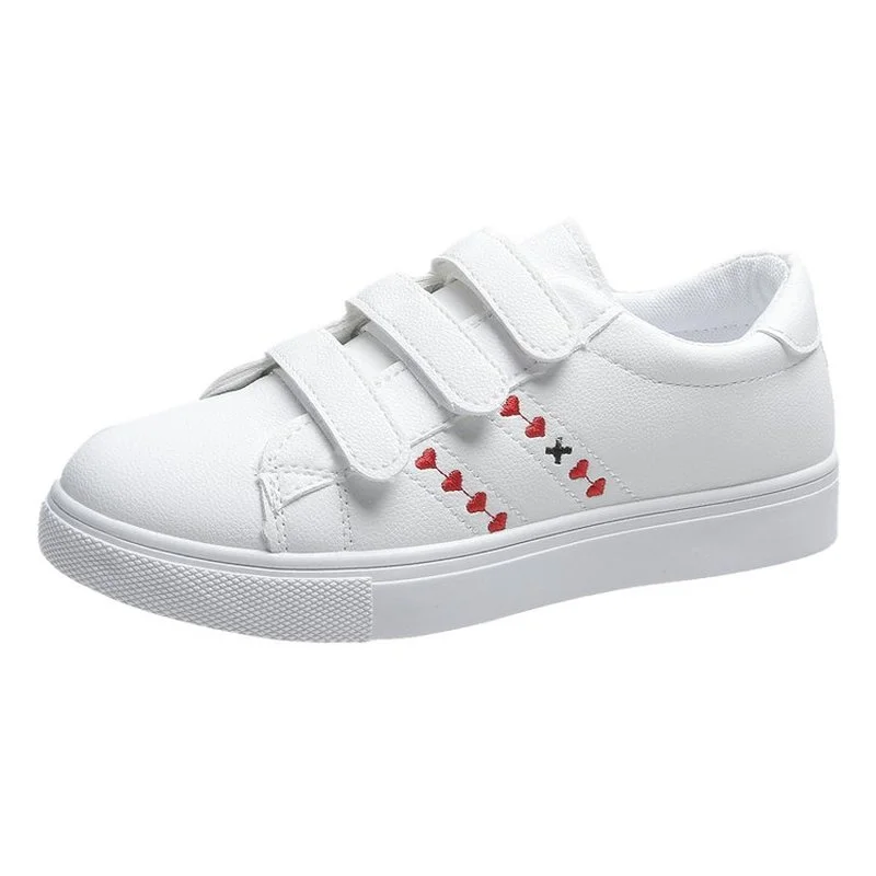 

Женские кроссовки кожаные, Вулканизированная плоская подошва, удобная повседневная обувь, белые, весна 2021