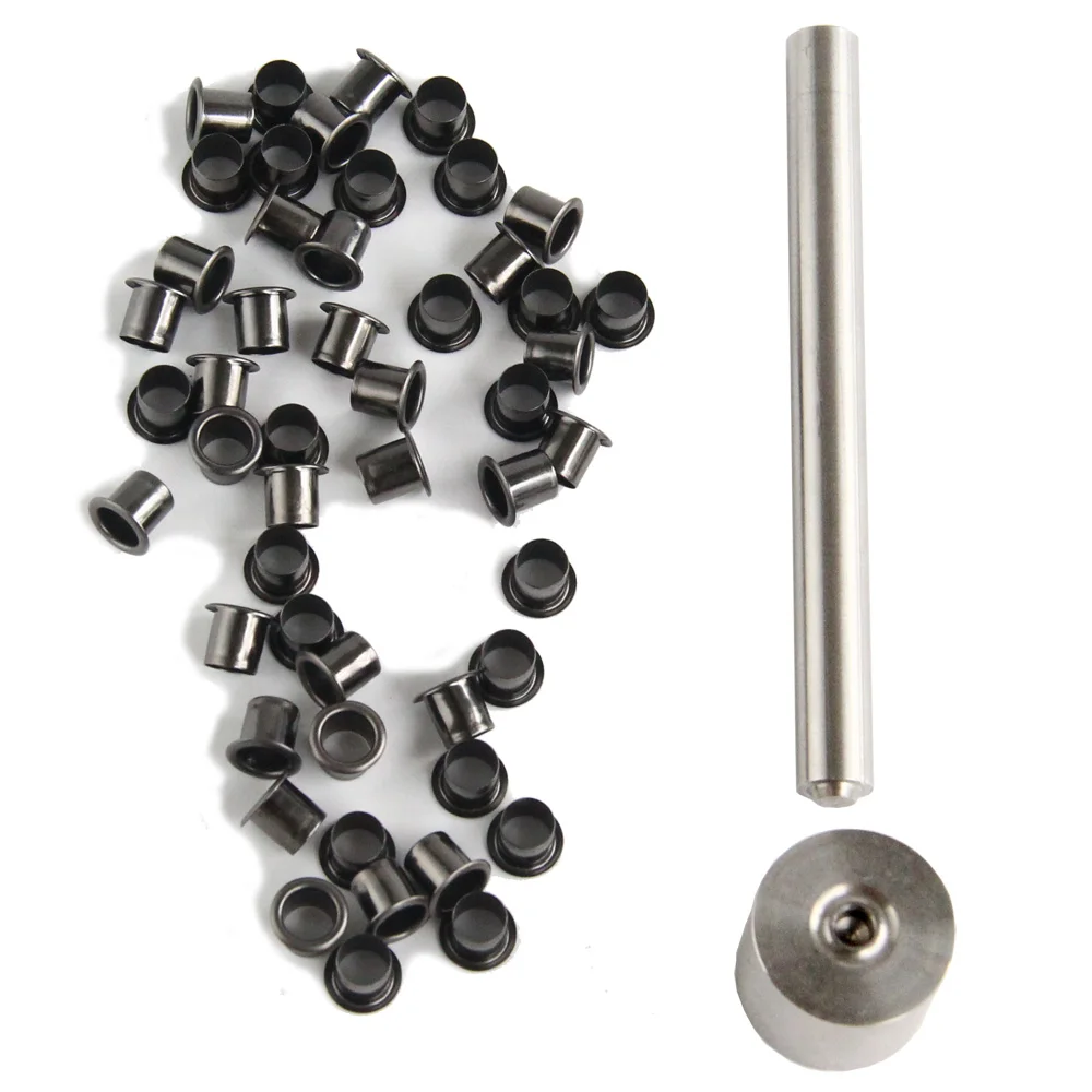 Kydex Eyelet Tool Setter Set Kit with Anvil and Eyelets for DIY Sheath Outdoor | Спорт и развлечения