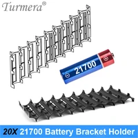 turmera 10piece 21700 lithium battery holder bracket 21700 spacer assembly group module diy brackets case for e bike battery use