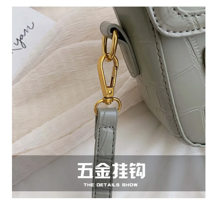 Youda летняя модная простая Женская сумочка на плечо для отдыха оригинальная классическая сумка-мессенджер в стиле ретро Милая однотонная сумка через плечо