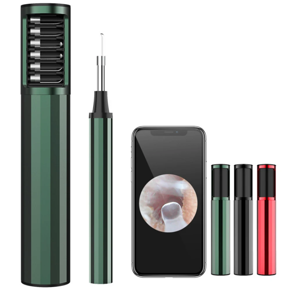 

3.9mm 3.0/5.0MP Wireles Ear Wax Cleaning Teeth Oral Inspection Health Care WiFi Ear Pick Otoscope Camera Borescope Luminous Tool