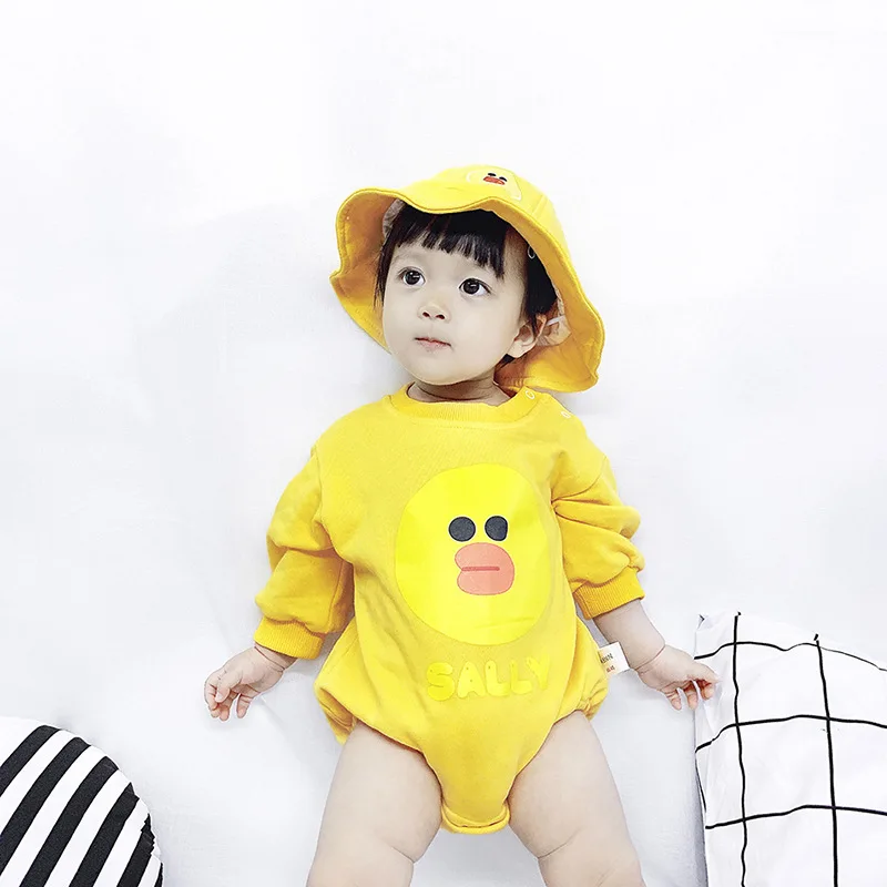 Новое поступление Осенняя детская одежда с длинными рукавами и капюшоном