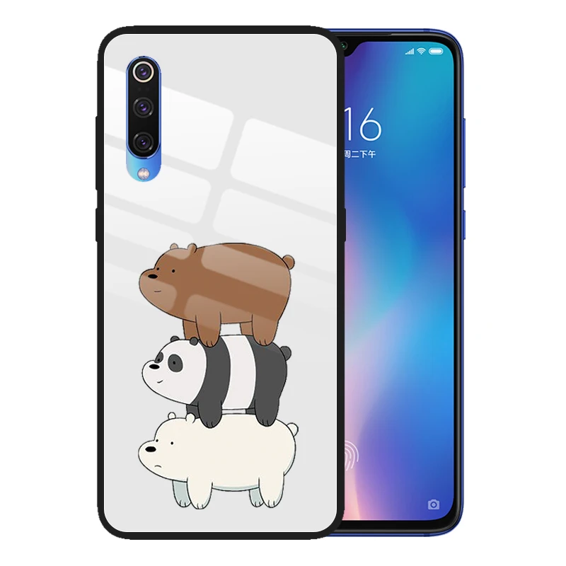 Чехлы из закаленного стекла для Xiaomi Mi 10 Pro 5G 9T Note 8 Lite Mix 3 A3 A2 A1 POCO X2 F1|Бамперы| |