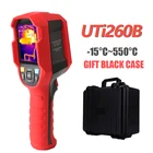 Тепловизор промышленный UNI-T, ИК-тепловизор от-15 до 550 C, Ручной USB Инфракрасный термометр 256*192 пикселей