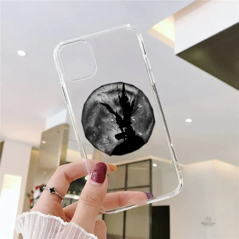 

rem and misa death note anime Phone Case Transparent soft For iphone 5 5s 5c se 6 6s 7 8 11 12 plus mini x xs xr pro max