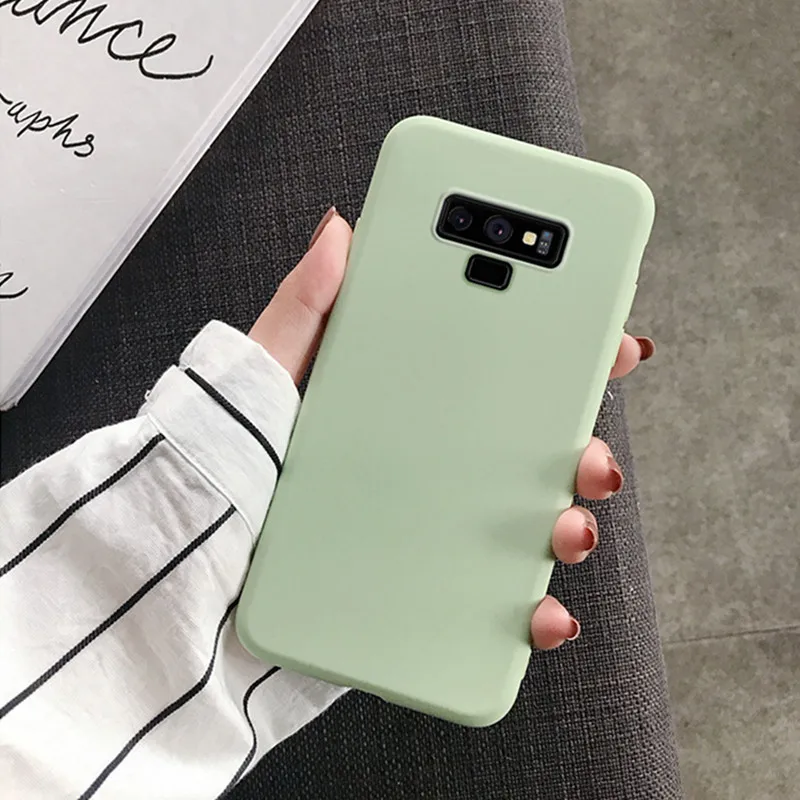 Модные Карамельный цвет чехол для samsung Galaxy Note 8 9 10 Pro Чехол S7Edge S8 S9 S10 плюс S10E M10 M20 M30