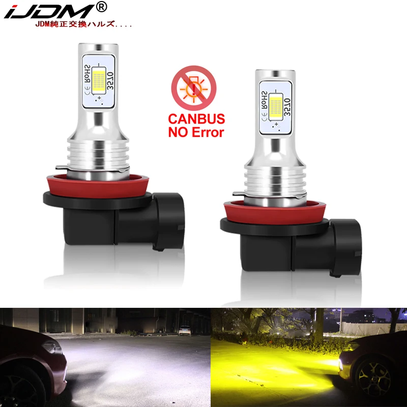 IJDM Canbus H8 H11 Светодиодный фонарь для Lada Kalina Granta Vesta SW Larina NIVA II Priora XRAY светодиодный DRL